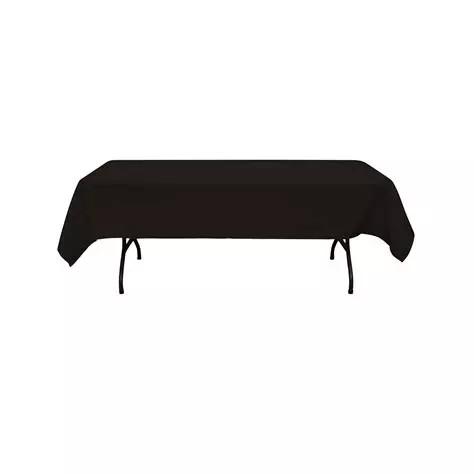 Nappe Rectangle Noire 150x240