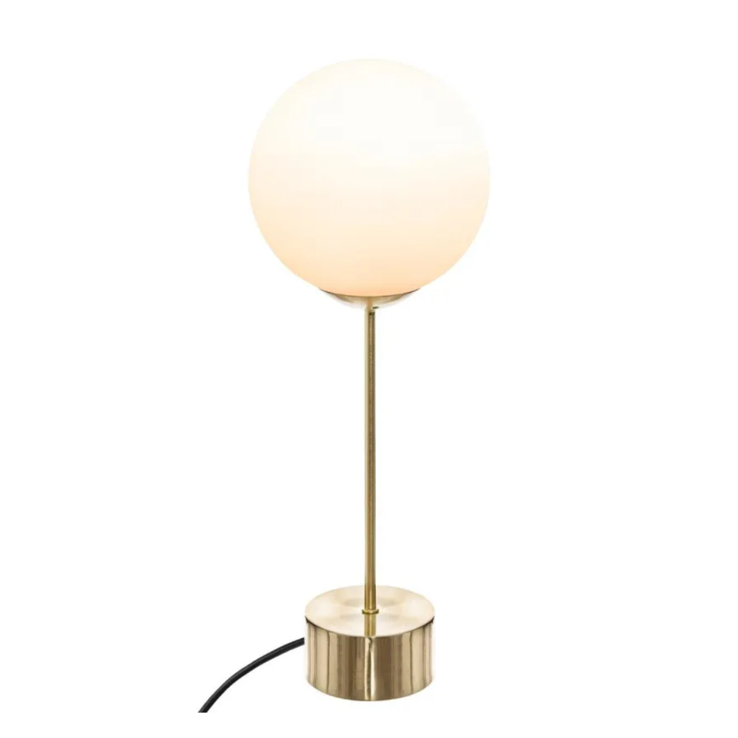 Lampe Boule A Pied Dore